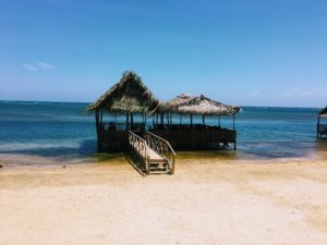 We ate lunch at this restaurant in Punta Gorda, Roatan