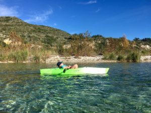 My daughter Kayaking in TX