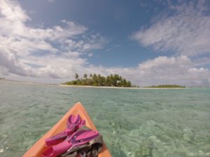 Kayaking in Tahiti